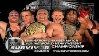 WWE Survivor Series 2002 Match Card