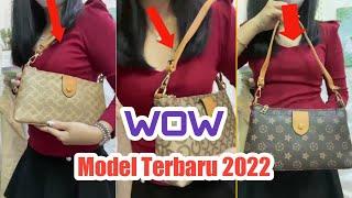 Wow bunda cantik Live jualan online model tas terbaru 2022 Sling mewah murce bikin gagal fokus