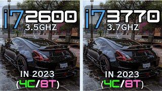 i7 2600 vs i7 3770 Tested in 12 Games 2023  1080p