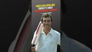 Crickets Most Controversial Incident #cricket
