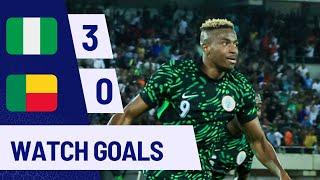 NIGERIA VS BENIN3-0-AFCON QUALIFIERS-GOALS&HIGHLIGHTS