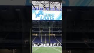 Ford Field in Detroit Hosted a Superbowl