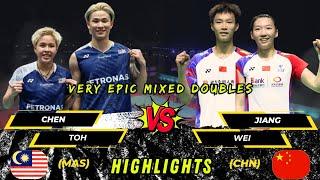 AmazingVery epic mixed doubles‼️ChenToh vs JiangWei Arctic Open