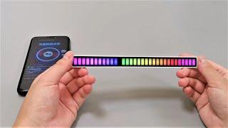 RGB Sound Control Rhythm Recognition Light Bar Unboxing and Review - Does This Thing Work?