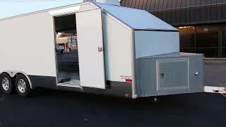 Jim GLO car hauler track day roof ac side loading door generator