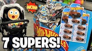 I Found 7 Hot Wheels SUPER Treasure Hunts
