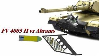 183mm HESH vs M1 Abrams  Armor Penetration Simulation