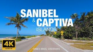 Sanibel & Captiva Island Florida  4K Driving Tour