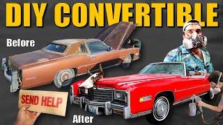 DIY Convertible From ABANDONED Cadillac Luxury on a BUDGET