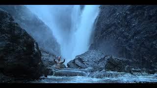 Моржевание у водопада GJUVEFOSSEN Норвегия