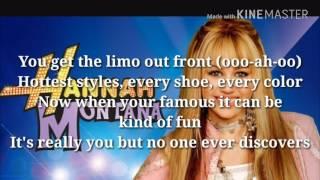 Hannah Montana Theme Song w lyrics