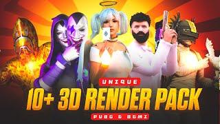 10+ PUBG & BGMI 3D Unique Character Png Pack Free  Download  Pubg & BGMI Character Png No Password