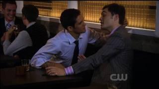 Chuck Bass Gay Kiss Gossip Girl 10-19-09