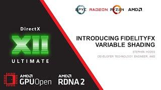 AMD RDNA™ 2 - DirectX® 12 Ultimate Variable Rate Shading