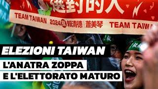 Elezioni Taiwan un elettorato maturo vota unanatra zoppa