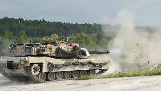 M1A2 Abrams Fire Power Show Off - Combined Arms Live Fire Exercise CALFEX