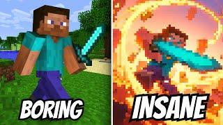 I Transformed Minecraft Into a FIGHTING GAME