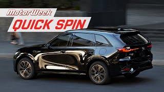 2025 Mazda CX-70  MotorWeek Quick Spin