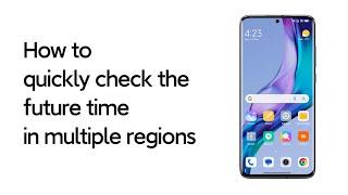 How to quickly check the future time in multiple regions