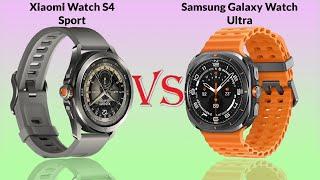 Xiaomi Watch S4 Sport vs Galaxy Watch Ultra