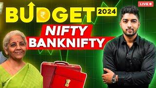 23 July Budget 2024  Live market Analysis For NiftyBanknifty  Trap Trading Live