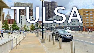 Downtown Tulsa Oklahoma USA - Virtual Driving Tour