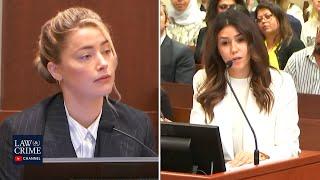 Amber Heard Cross-Examined by Johnny Depps Lawyer  Part One - Day 17 Depp v Heard