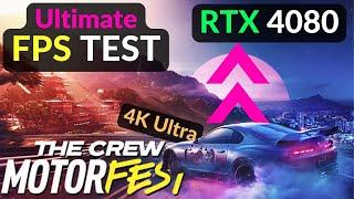 RTX 4080 16GB The Crew Motorfest 4K Ultra Graphics