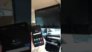 CARA MENYAMBUNGKAN MIRACAST DI RSE  MONITOR BELAKANG ALPHARD AGAR DAPAT KELUAR SUARA