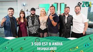 3 Sud Est și Andia - Inseparabili  Avanpremieră - Live la Radio ZU #piesanelansata