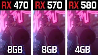 RX 470 vs RX 570 vs RX 580 - Test in 7 Games