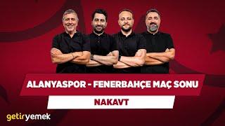 Alanyaspor-Fenerbahçe Maç Sonu  Metin Tekin & Mustafa Demirtaş & Serdar Ali & Onur Tuğrul  Nakavt