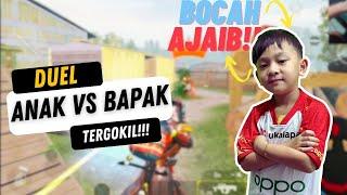 BAPAK KALAH BY 1 SAMA ANAK  PUBG MOBILE INDONESIA