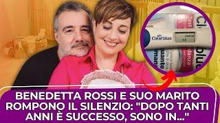 Il lieto annuncio di Benedetta Rossi e il marito Finalmente aspetti…