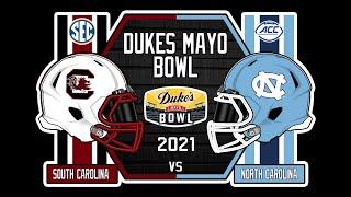 2021 Dukes Mayo Bowl  North Carolina vs  South Carolina