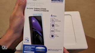 Z Fold2 Whitestone Dome Tempered Glass Screen and Camera Protectors Review