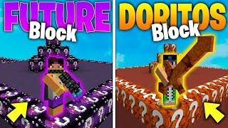 Minecraft ITA  SFIDA CON I LUCKY BLOCK DORITOS VS LUCKY BLOCK DEL FUTURO