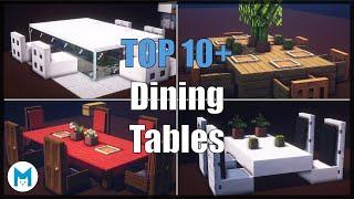 ️ Minecraft  10+ Dining Table Build Hacks & Ideas