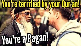 Muslim admits the Quran has an error in it  Bob ft. Uncle Taqiyya  Speakers Corner Debate