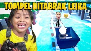 KERETA TOMPEL DITABRAK KERETA LEIKA  CREATE A CAR RIDE ROBLOX INDONESIA