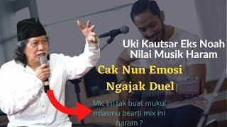 Uki Kautsar Eks Noah Nilai Musik Haram Cak Nun Emosi Ngajak Duel