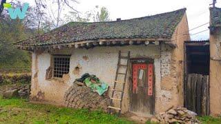 A boy rented an old house then weeded cleaned and renovated it to live in