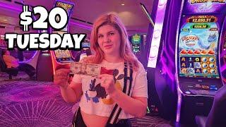 How Long Will $20 Last in Slot Machines at HARRAHS in Las Vegas?