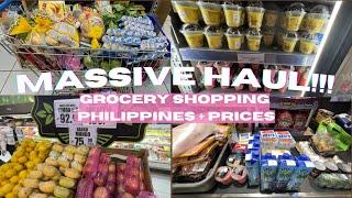 RELAXING ASMR  Grocery Shopping Vlog Philippines + Prices  May Monthly Haul  SM Grocery + Landers