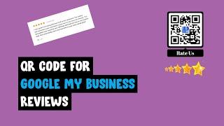 How to Create QR Code for Google My Business Reviews