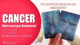 ⭐️CANCER NO SOPORTA TU INDIFERENCIA AHORA LE ENTRAN LAS PRISAS Horóscopo  Tarot Semanal Cordelia