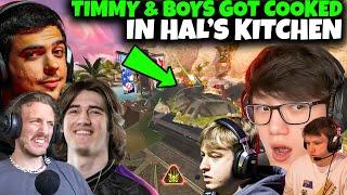 FLCN Coach ZZ Reacts To Imperialhal Crazy 1V3 On MST Timmy & Boys In ALGS LAN Scrims