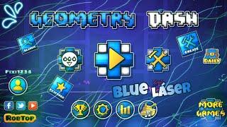 Texture pack Blue Láser  Geometry dash 2.11