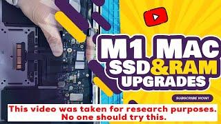 M1 Mac RAM and SSD Upgrade #2022