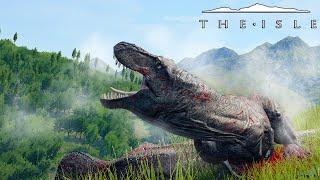 Growing A Tyrannosaurus Is Painful  The Isle LEGACY Gameplay